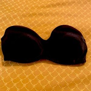 Strapless Black Bra